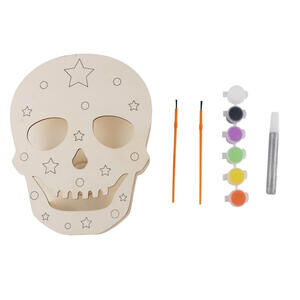 Make Your‎ Own Light Up Skull, Halloween Decoration, 7.6x9.8 inch